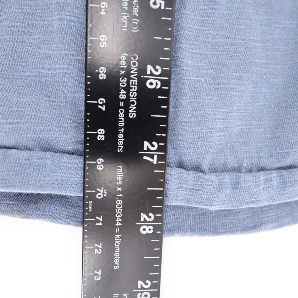 Tommy Bahama Embroidered Organic Cotton Hoodie Blue Long Sleeve Mens Large - Picture 7 of 8